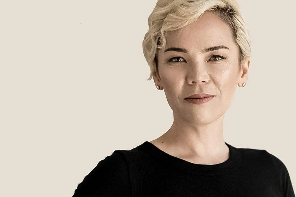 Portrait of Kat Holmes, inclusive design leader and author of Mismatch Design
