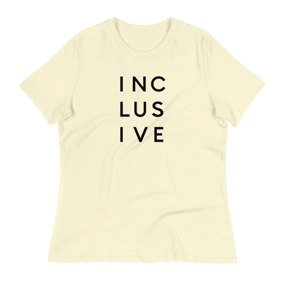 A citron INCLUSIVE Relaxed Fit T-Shirt – soft, breathable cotton tee with a relaxed, draped silhouette for effortless comfort.