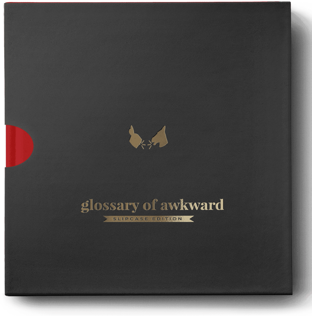 Glossary of Awkward - Limited Slipcase Edition - Graphic Medicine Cartoons