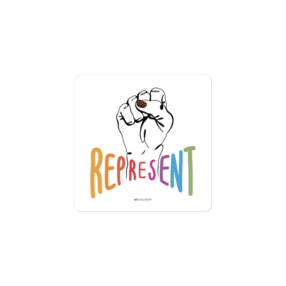 Represent Stickers – URevolution